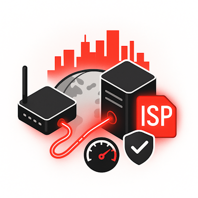 ISP Proxies Illustration